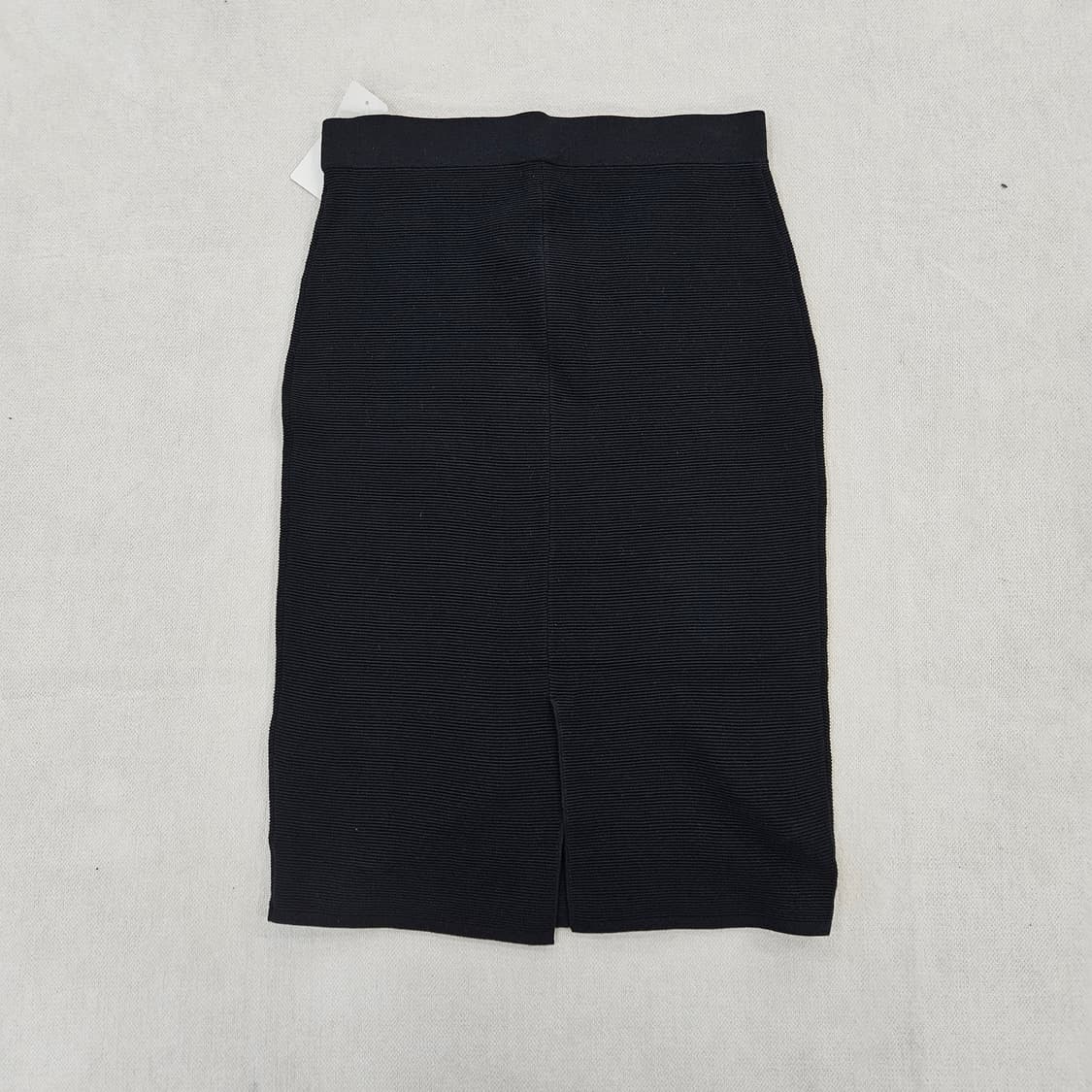 [L] 새상품 유니클로 골지 니트 펜슬미디 스커트 0114YH1 상품이미지5