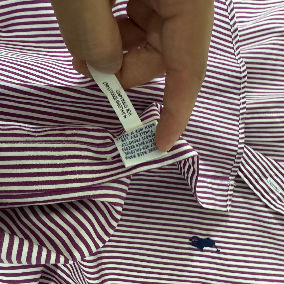 폴로랄프로렌 스트라이프셔츠 S사이즈  상품이미지4