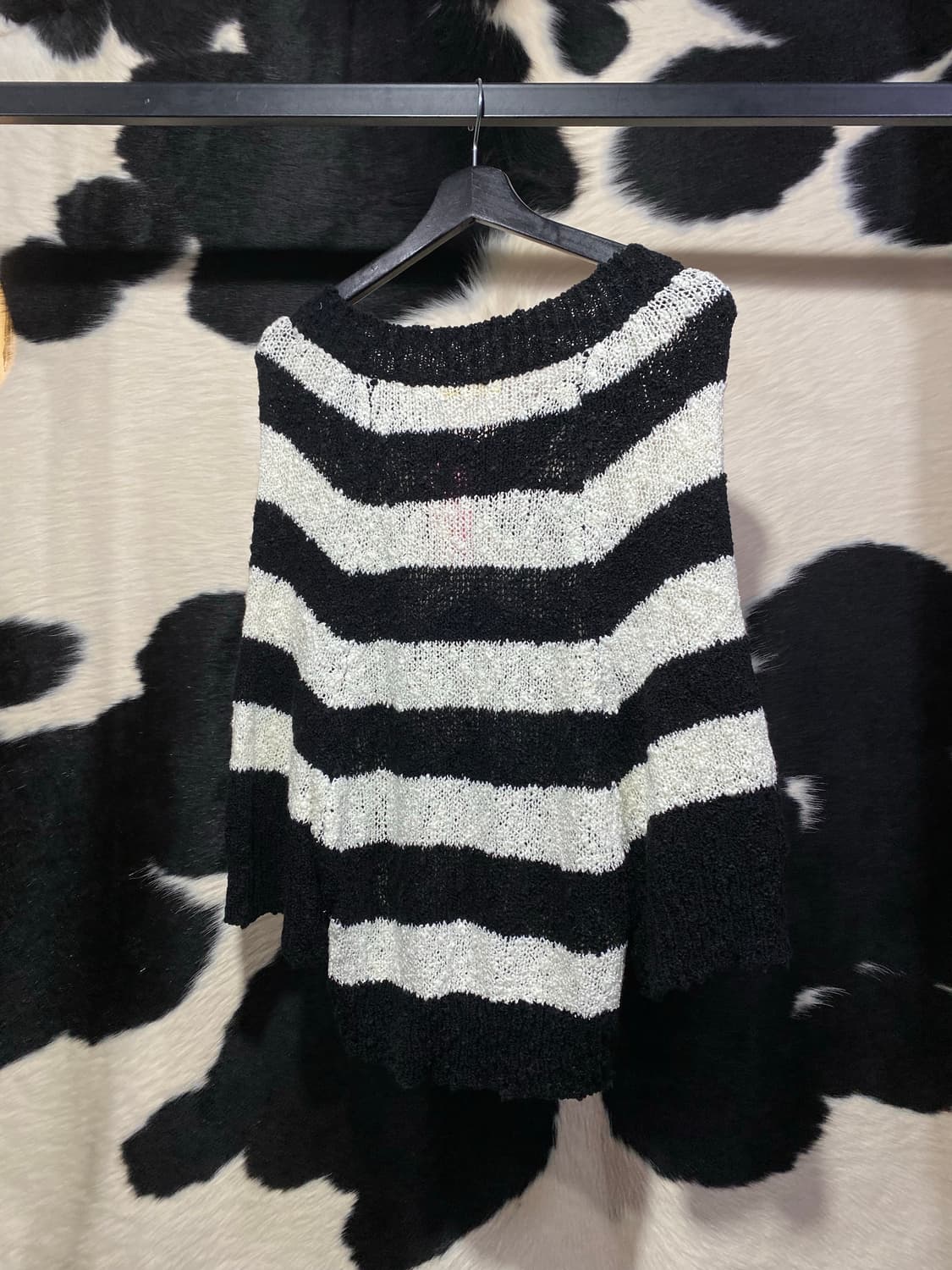 Park girl 가오리 스트라이프 니트 상품이미지4