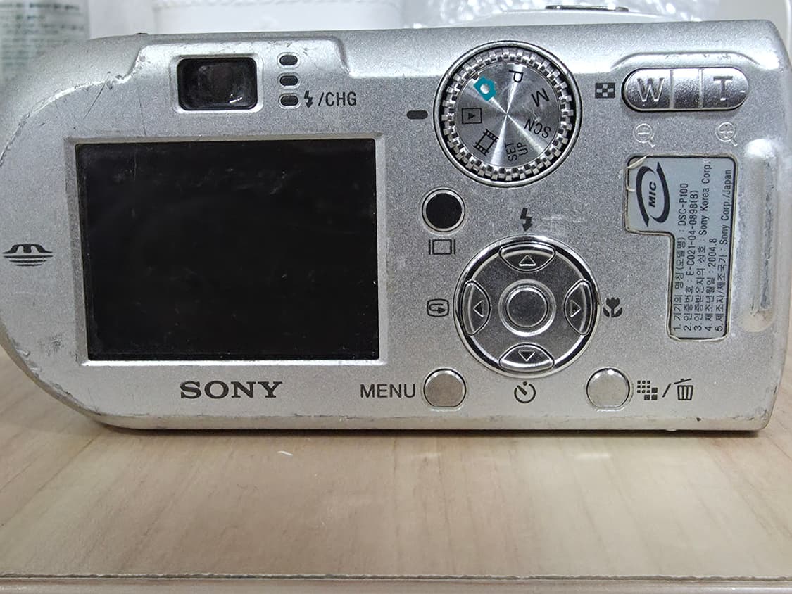 소니 사이버샷 DSC-P100 빈티지 디지털카메라 상품이미지6