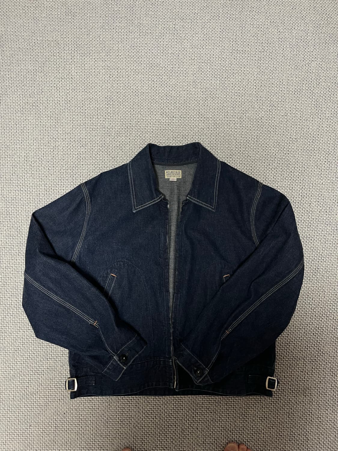 엣라코 데님 스포츠자켓 상품이미지1