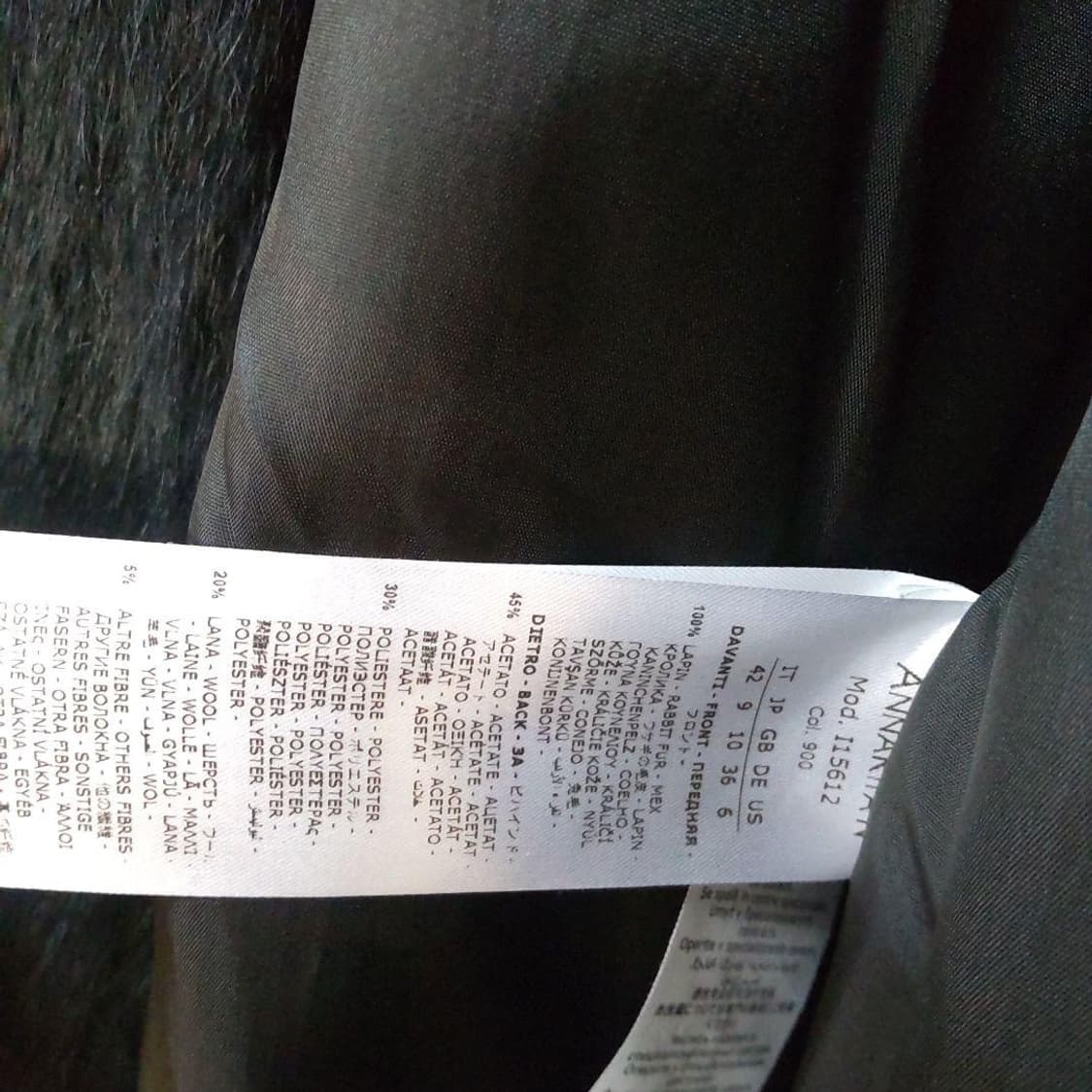 Annarita N 카우 하이드 레더 코트 상품이미지4