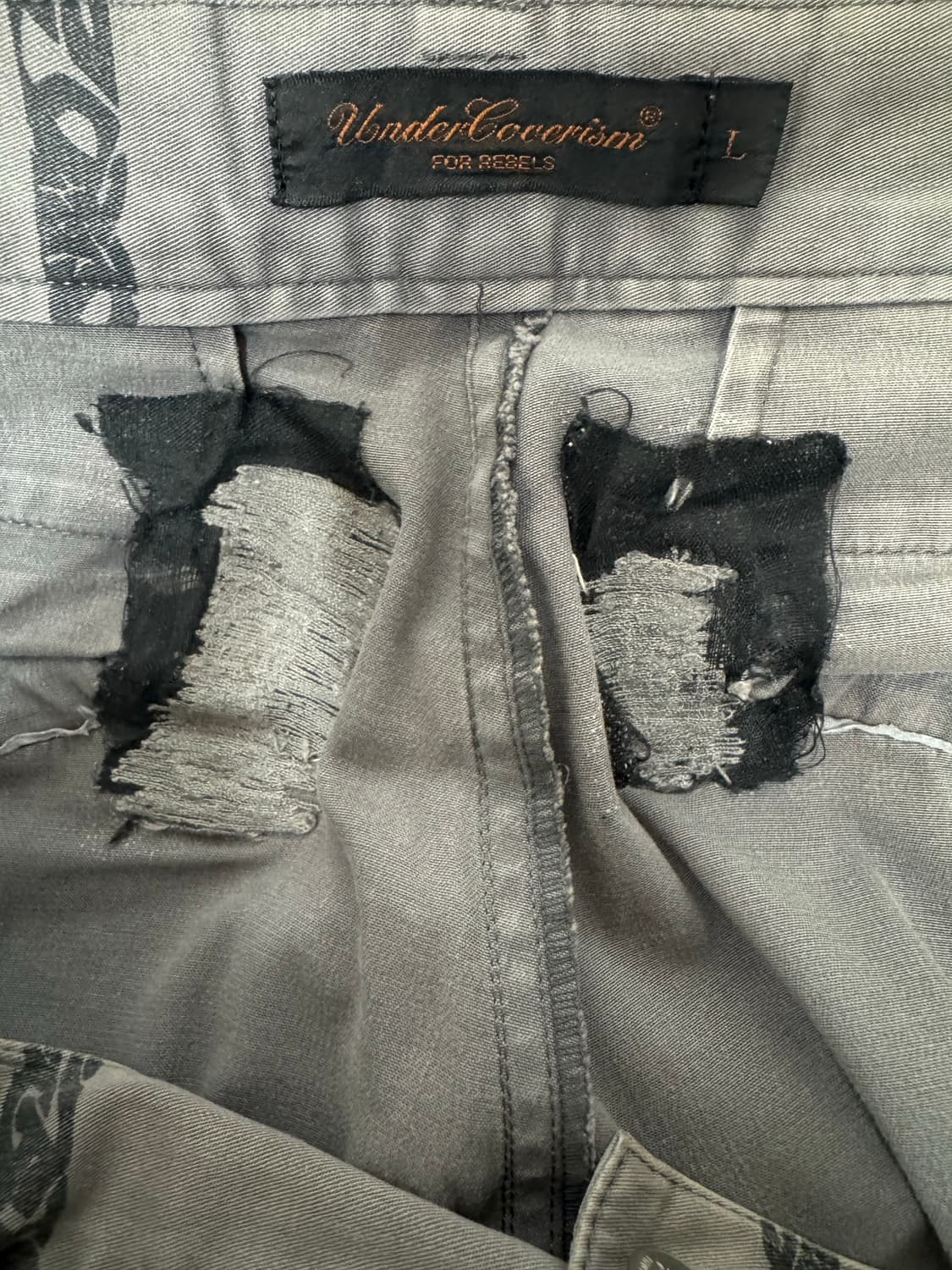 Undercover 03SS "SCAB" Cargo Shorts 상품이미지6