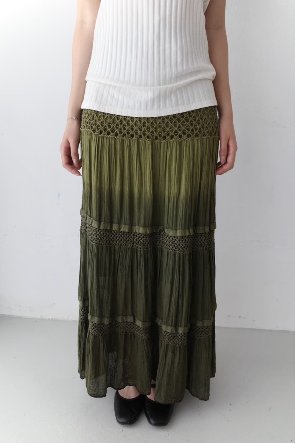 gradation cancan skirt 상품이미지6