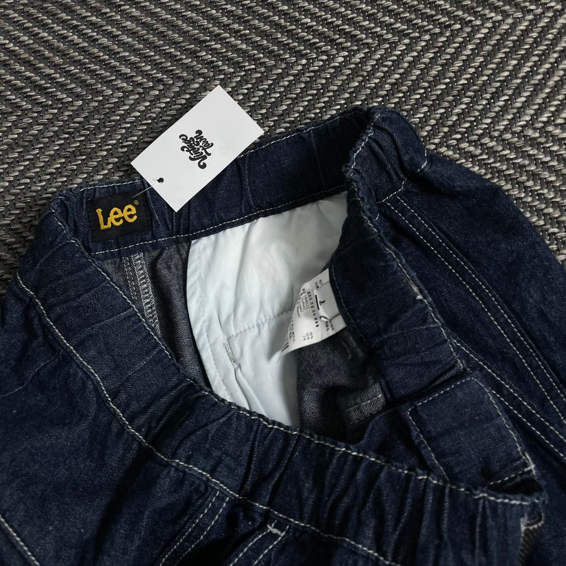 Lee 벨티드 데님 하프 팬츠o 3184 상품이미지4