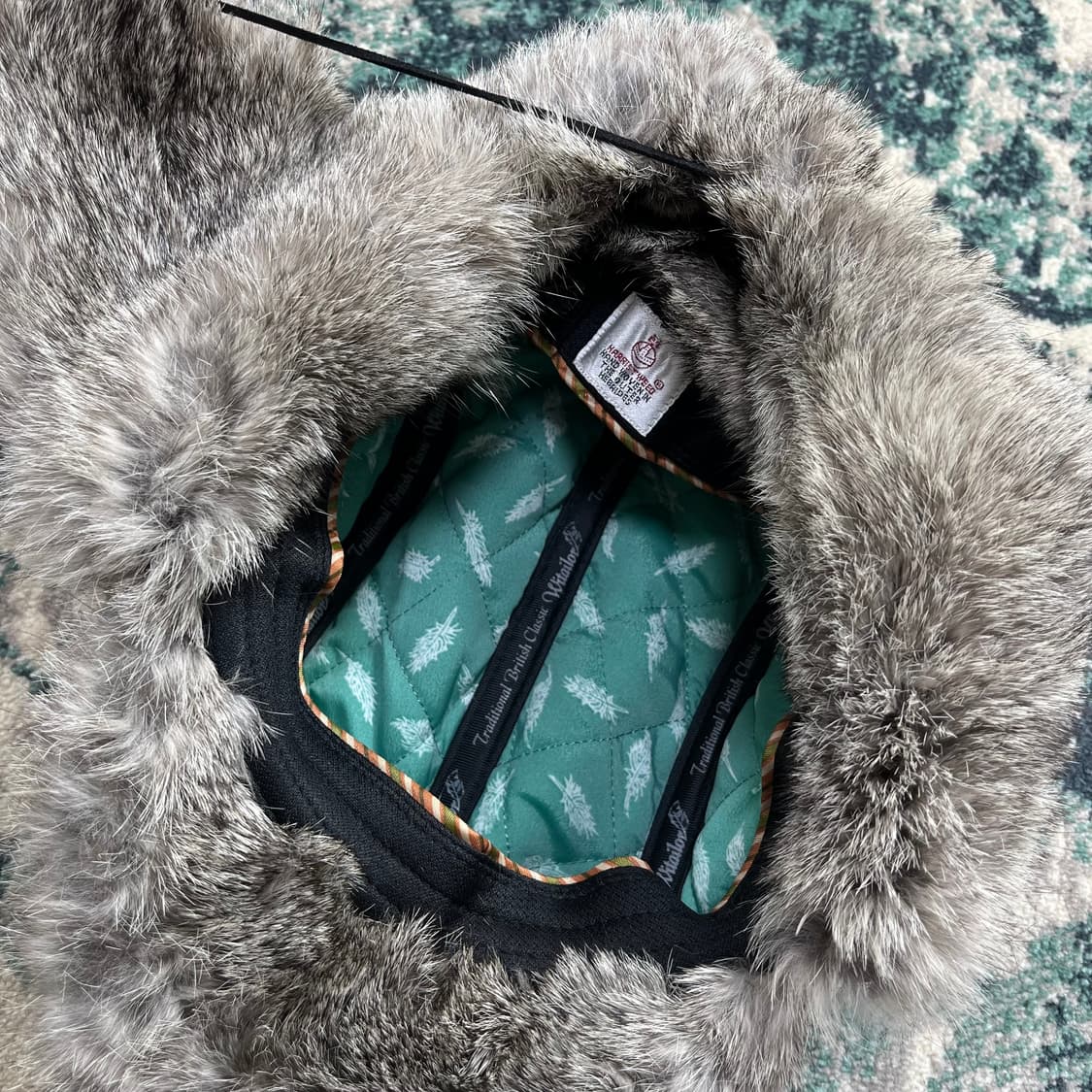 Harris Tweed 해리스 트위드 빈티지 라벨 방한모 트래퍼 햇 상품이미지4