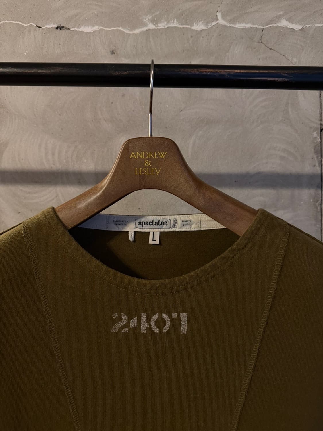 스펙테이터 밀리터리 티셔츠 남성100 상품이미지2