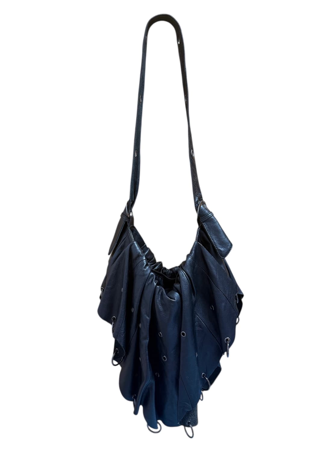 Rocksick punching black shoulder bag 상품이미지1