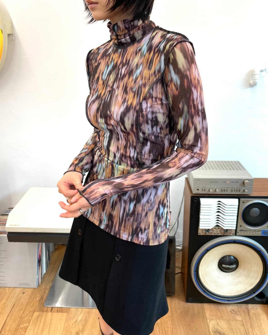 폴스미스 풀프린팅 시어 탑 티셔츠 상품이미지1