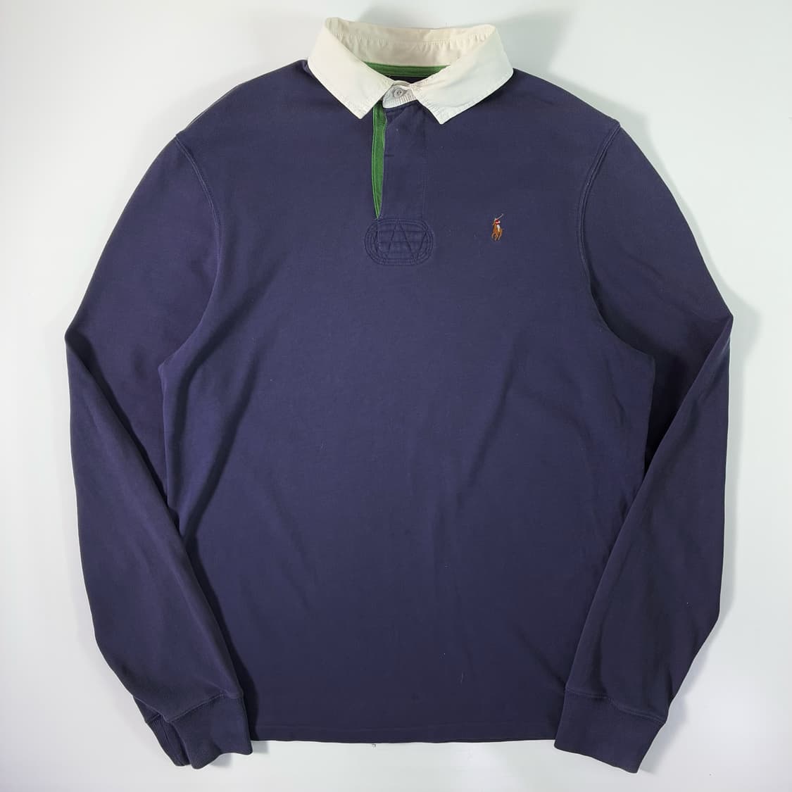 Polo  폴로 랄프로렌 자수 코튼 바이올렛 럭비티 상품이미지1