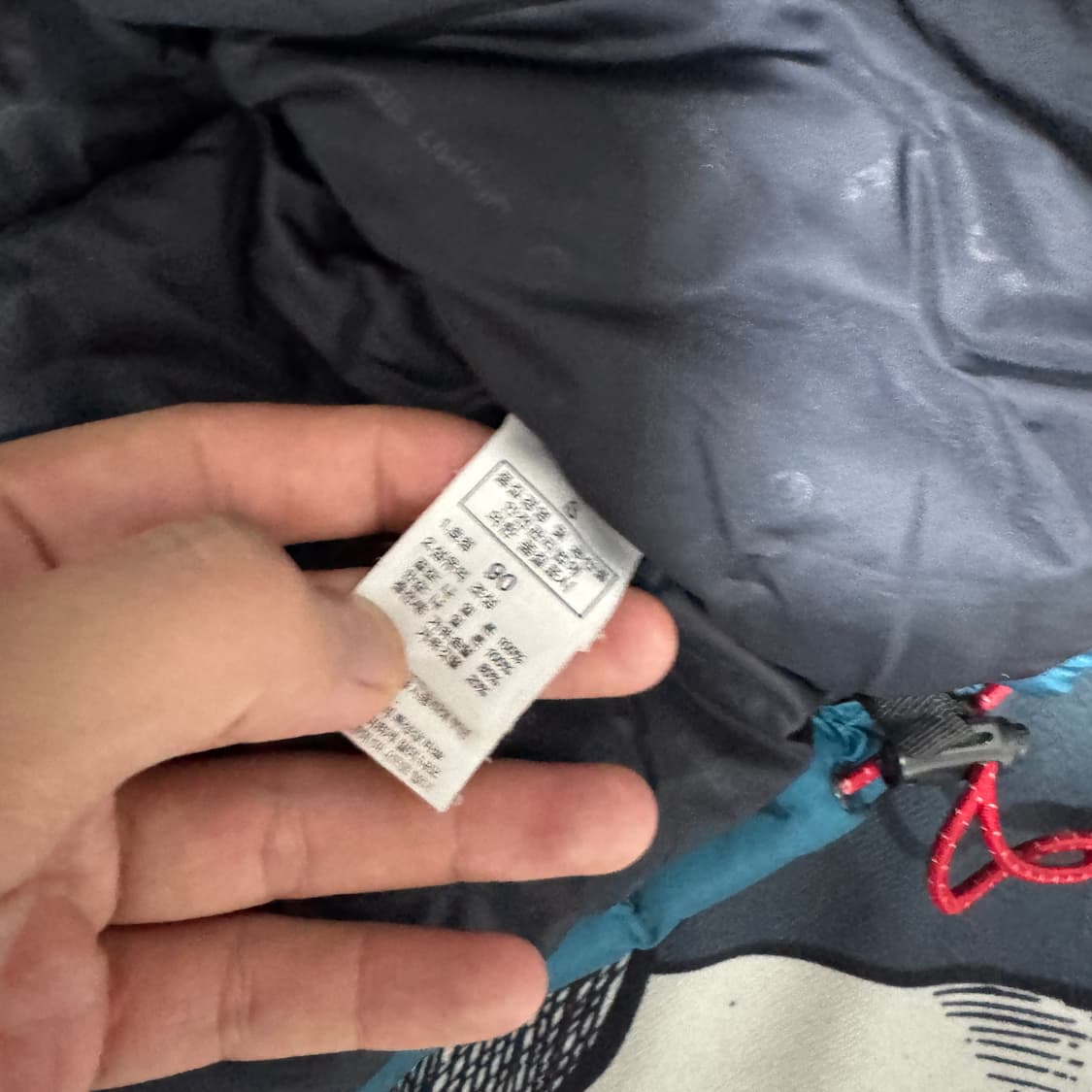 노스페이스 700 써밋 구스다운 패딩 90 사이즈  상품이미지3