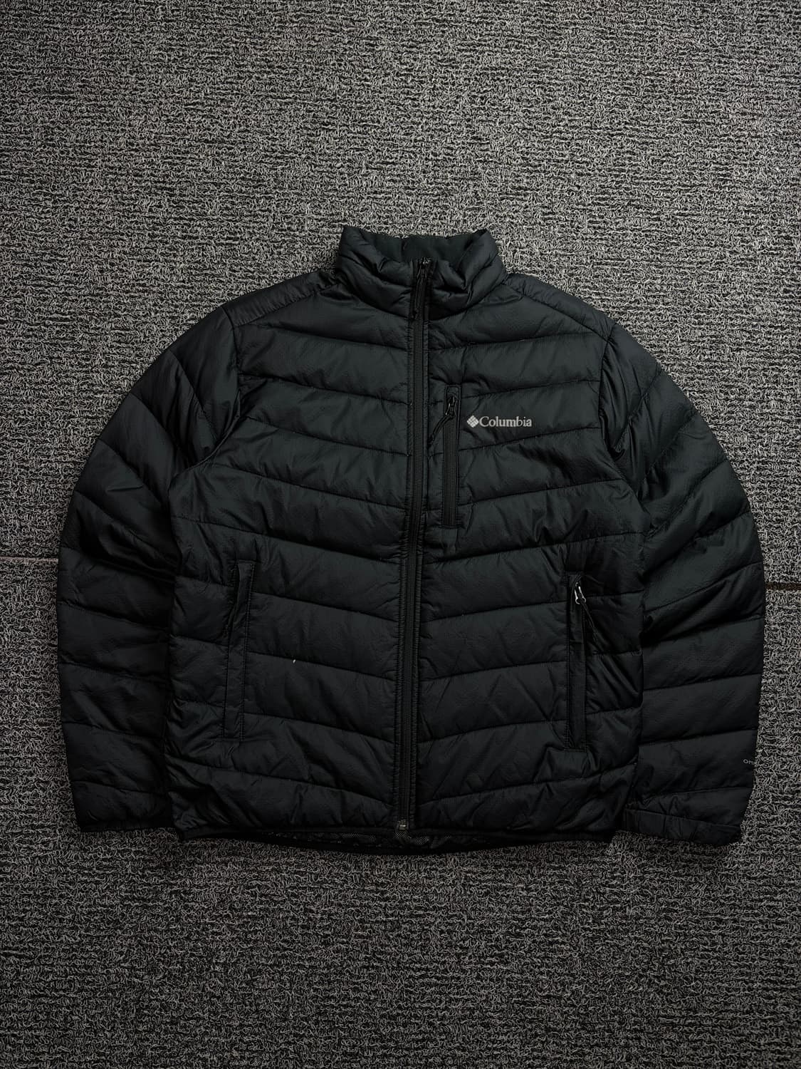 컬럼비아 옴니히트 경량 다운 패딩 블랙 1853 상품이미지2