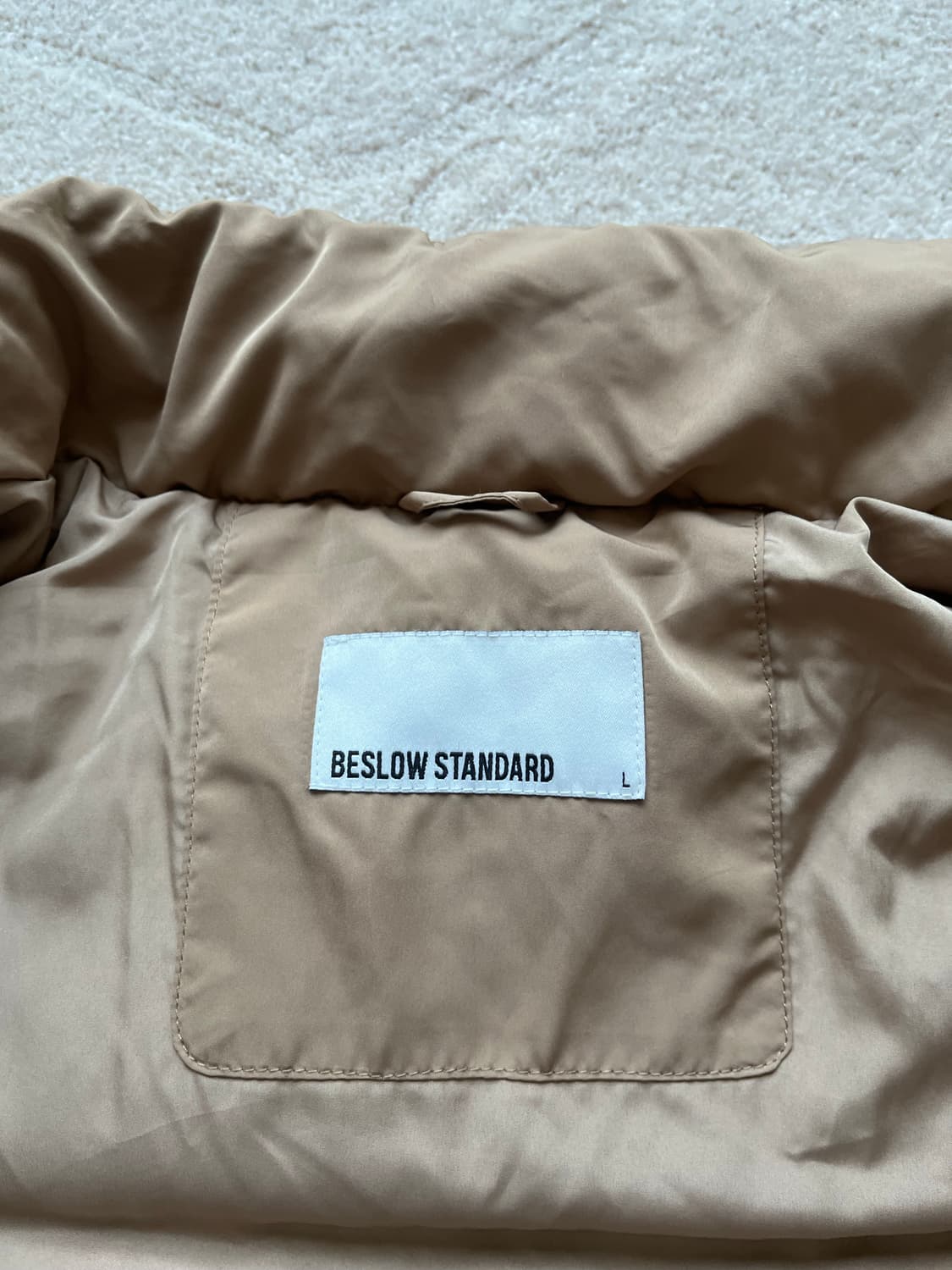 비슬로우 스탠다드 덕 다운 숏 푸퍼 자켓 (100-105) 상품이미지7