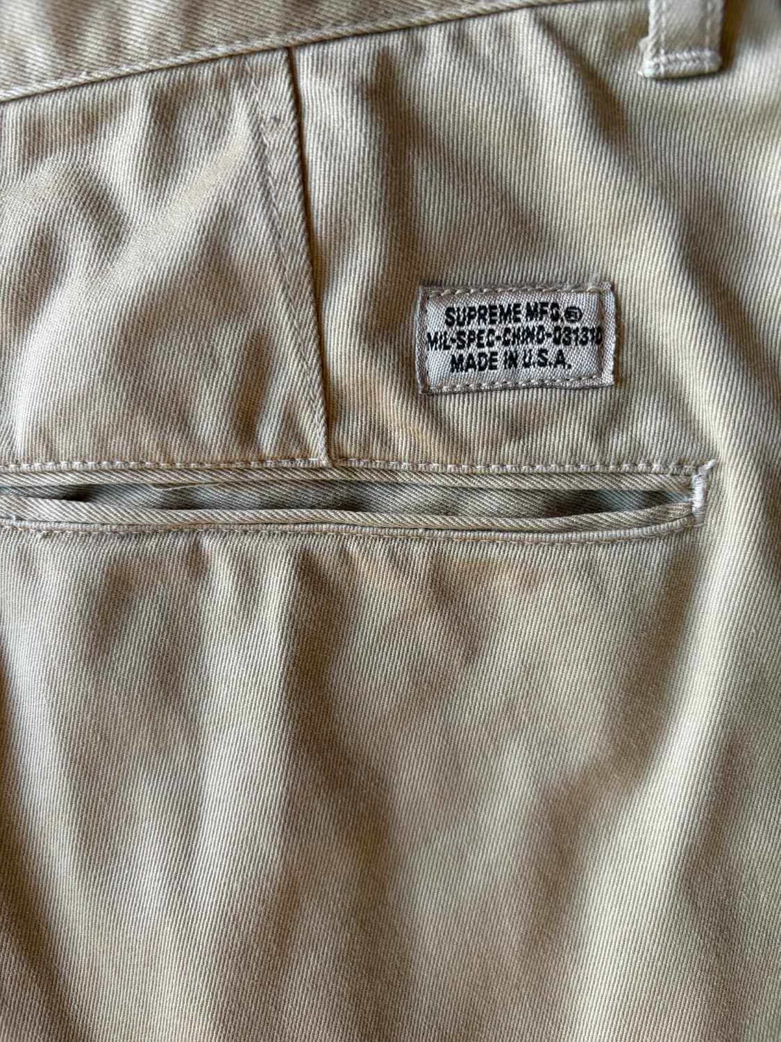 00s 슈프림 usa 밀리터리 치노 팬츠 상품이미지4