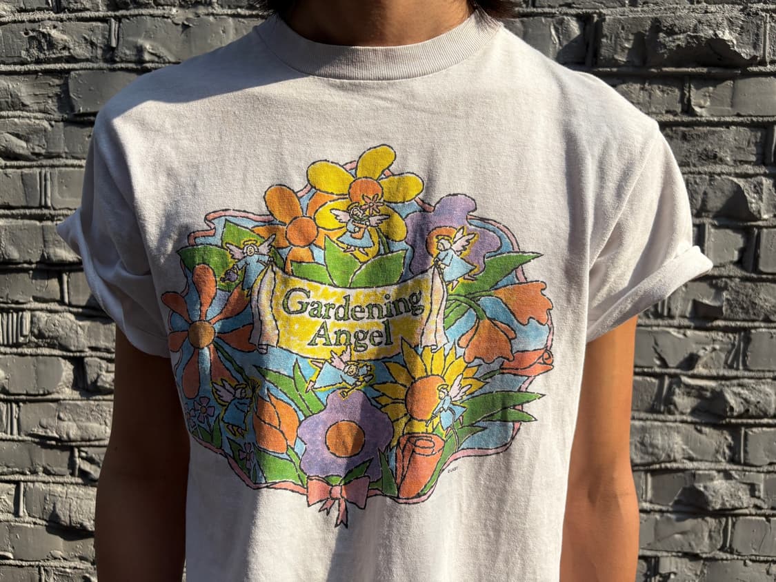 90’s Vintage Gardening Angel Tee 상품이미지2