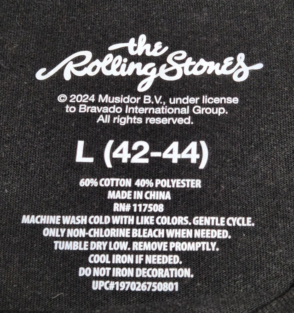 [L]롤링스톤즈 오피셜 티셔츠 -548 상품이미지3