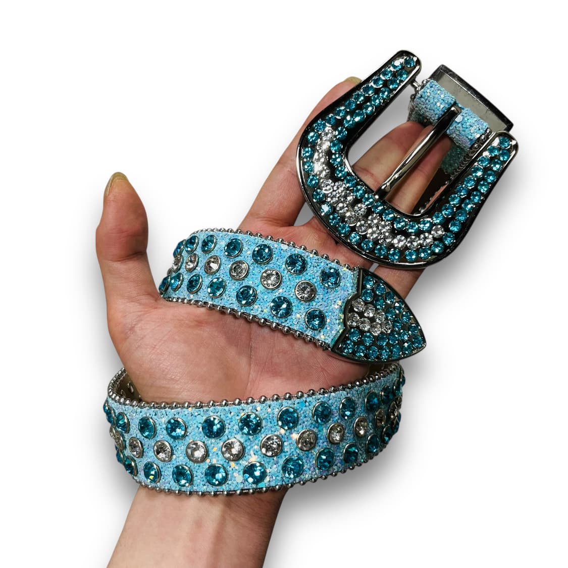 DBFBDTU Western Rhinestone Belt 상품이미지3