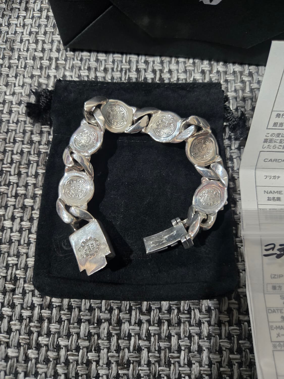 크롬하츠 크로스링크 팔찌(정품) 상품이미지3