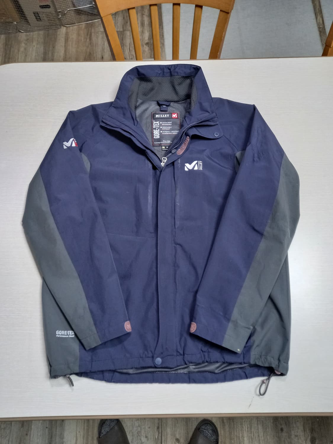 M95 MILLET Kor GORE-TEX 바람막이 네이비 M-12 상품이미지3