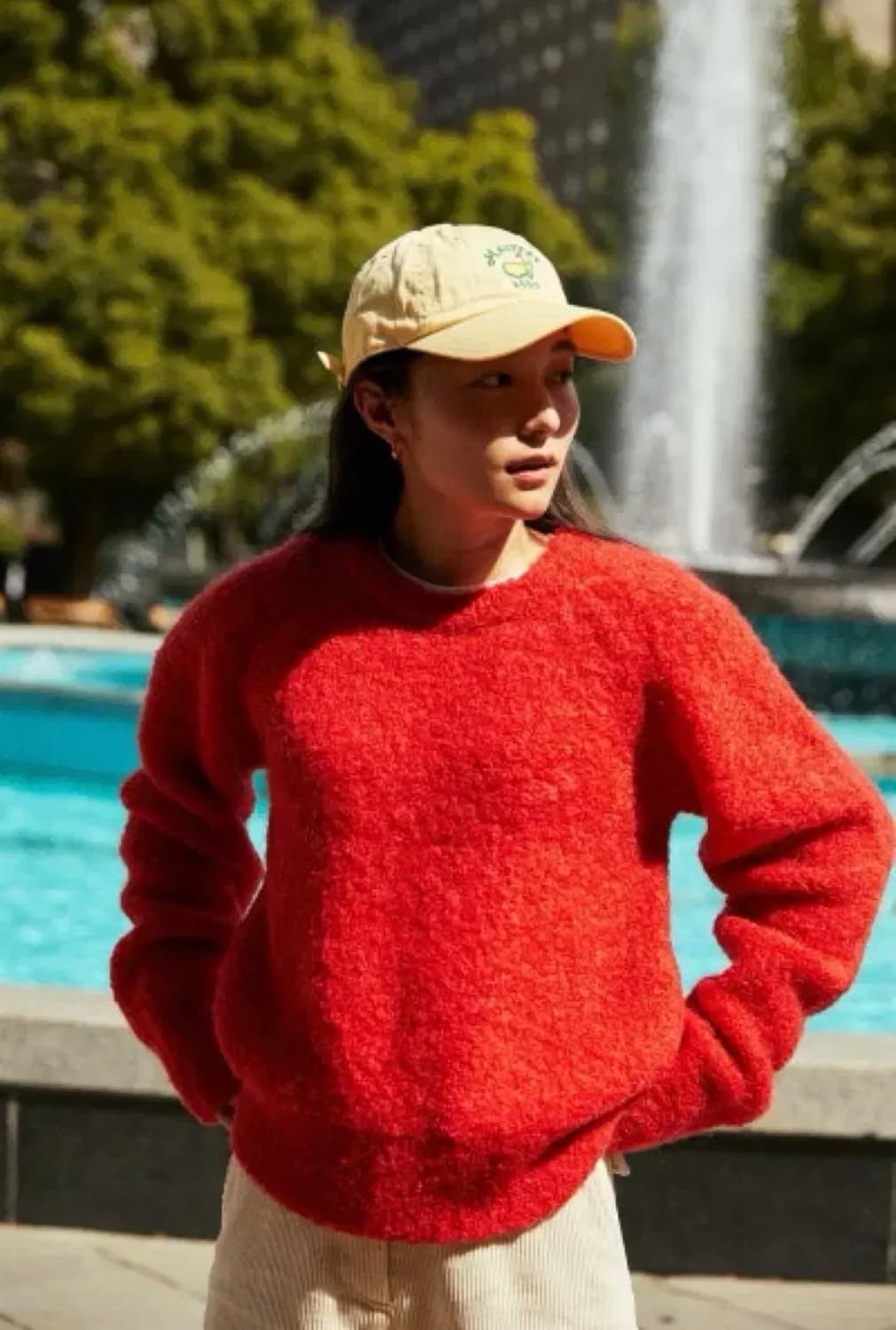 게드 ged 라운드 풀오버 부클 니트  상품이미지4