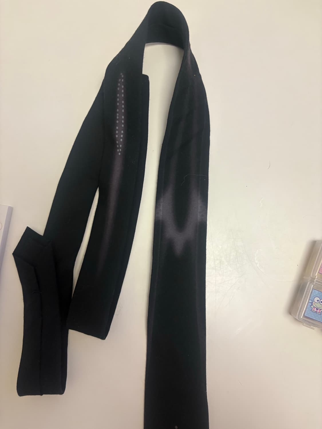 오호스 넥타이 블랙 상품이미지2