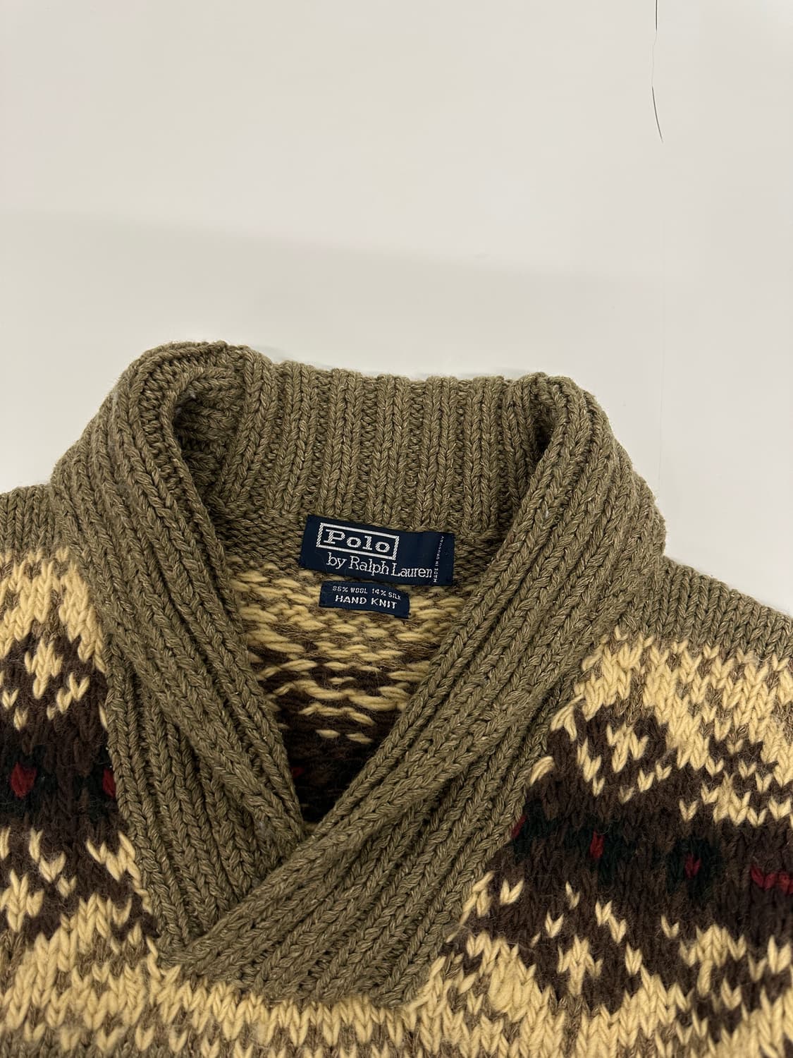 폴로 랄프로렌 노르딕 울 스웨터 (105-110) 상품이미지3