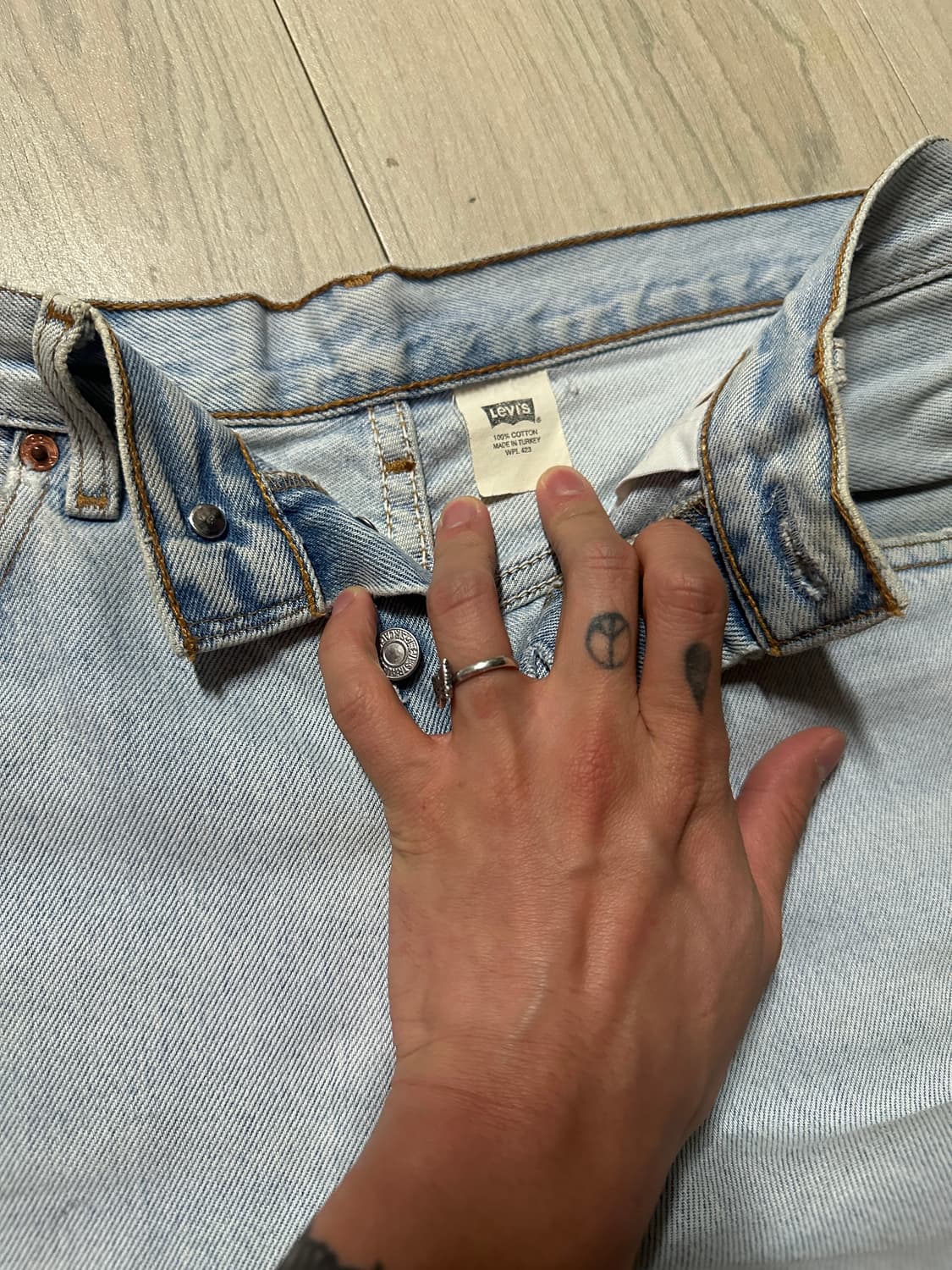 리바이스 501 데님 상품이미지3