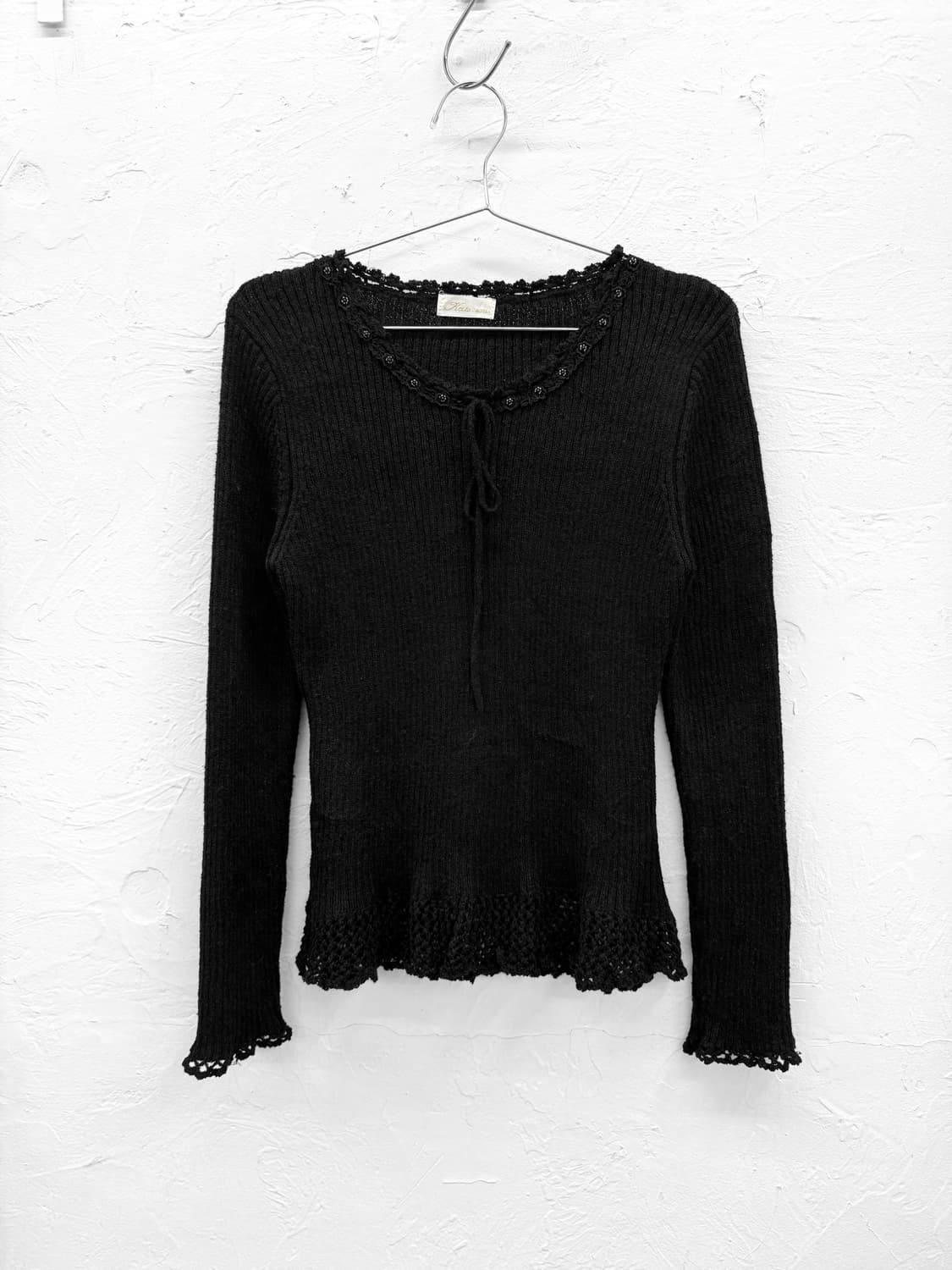 kate ecnu 스트랩 니트 상품이미지1