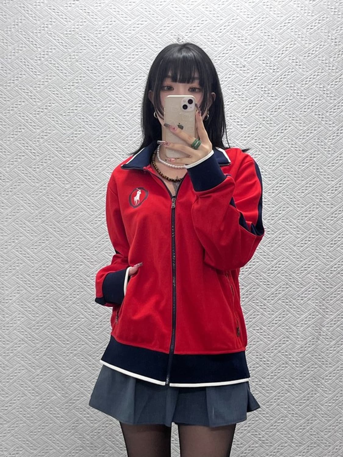 폴로 랄프로렌 올드스쿨 레트로 Y2K 져지 집업 L C11709 상품이미지1