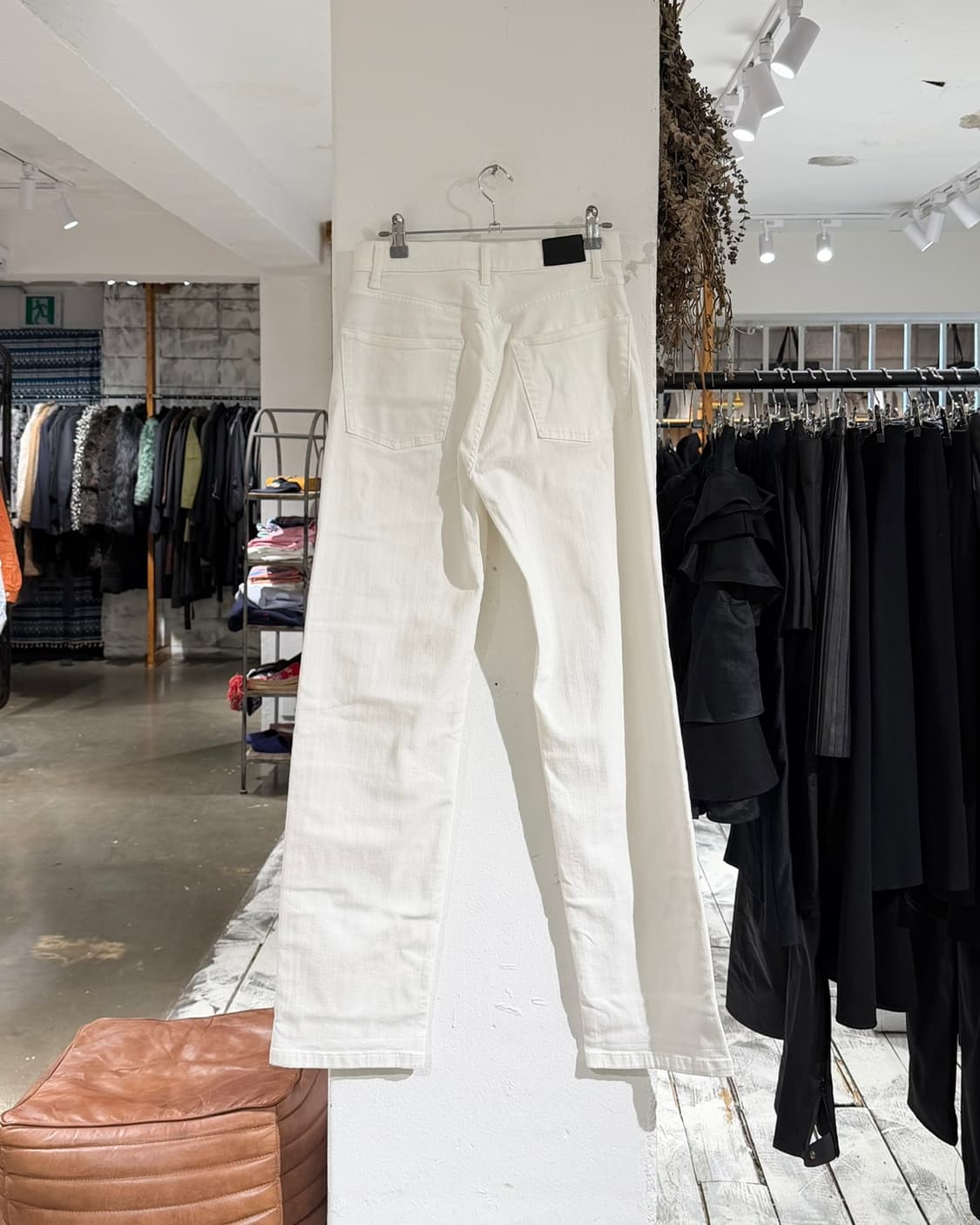 버버리 화이트 브릿 스트레이트 진 상품이미지6