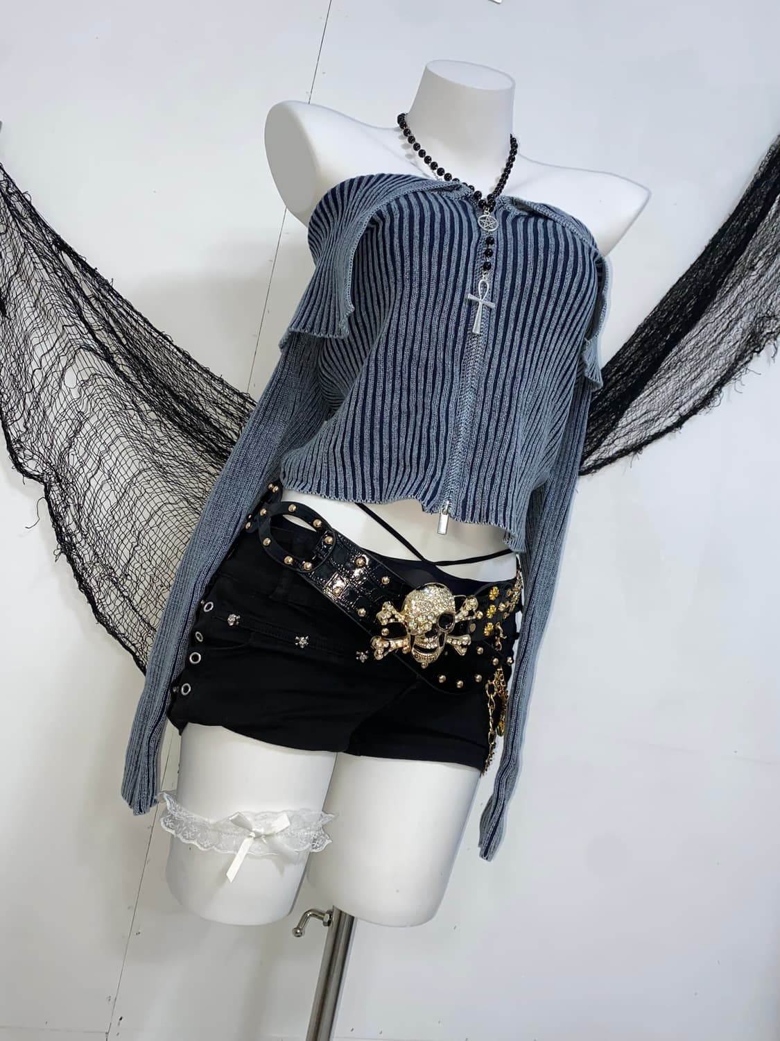 ꒰ঌ 에고이스트 펑투케 오프숄더 집업 ໒꒱ 상품이미지2