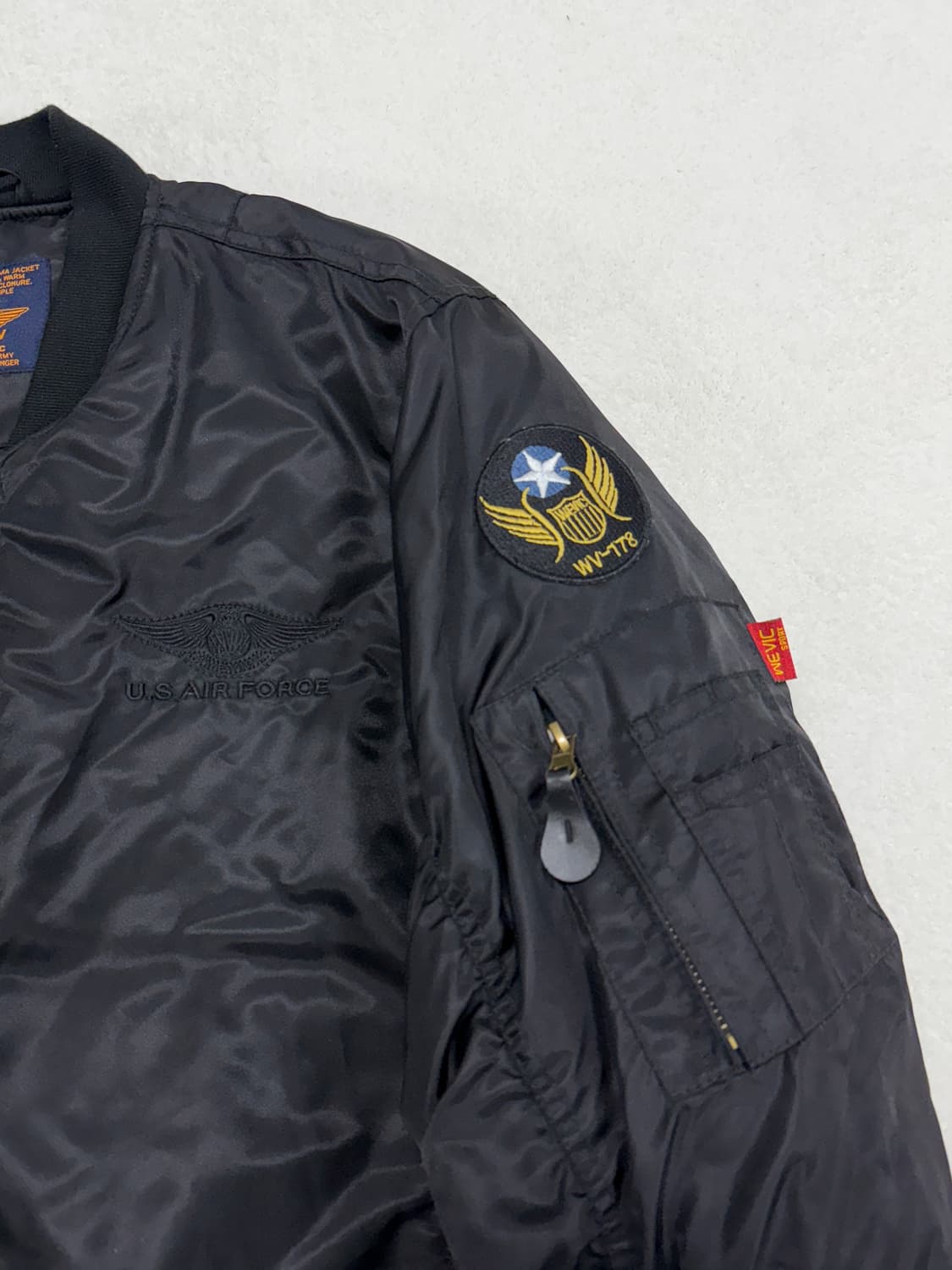 U.S.AIR FORCE MA-1 패딩 점퍼 상품이미지3