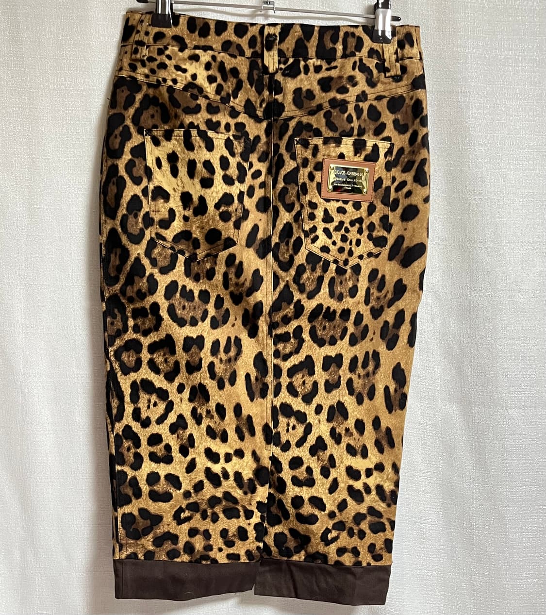 돌체앤가바나 섹시핏 레오파드 스커트 치마 free 상품이미지4