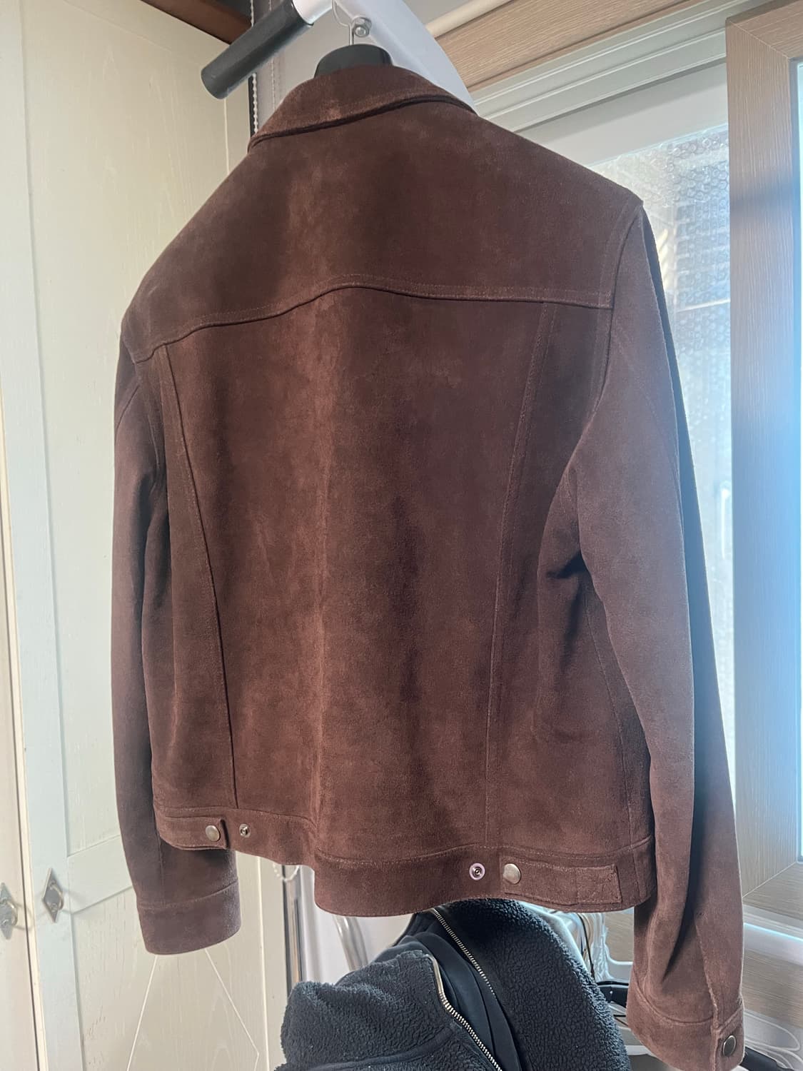 토니웩 브라운 스웨이드 자켓 L 상품이미지3