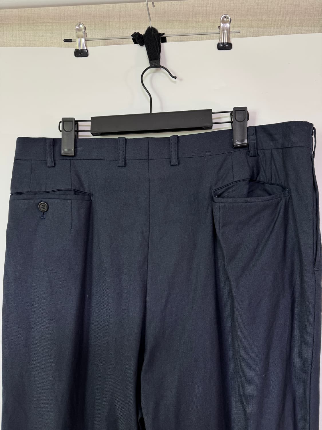 크리스찬 디올 남성 핀턱 와이드 팬츠 (허리 34) 상품이미지5