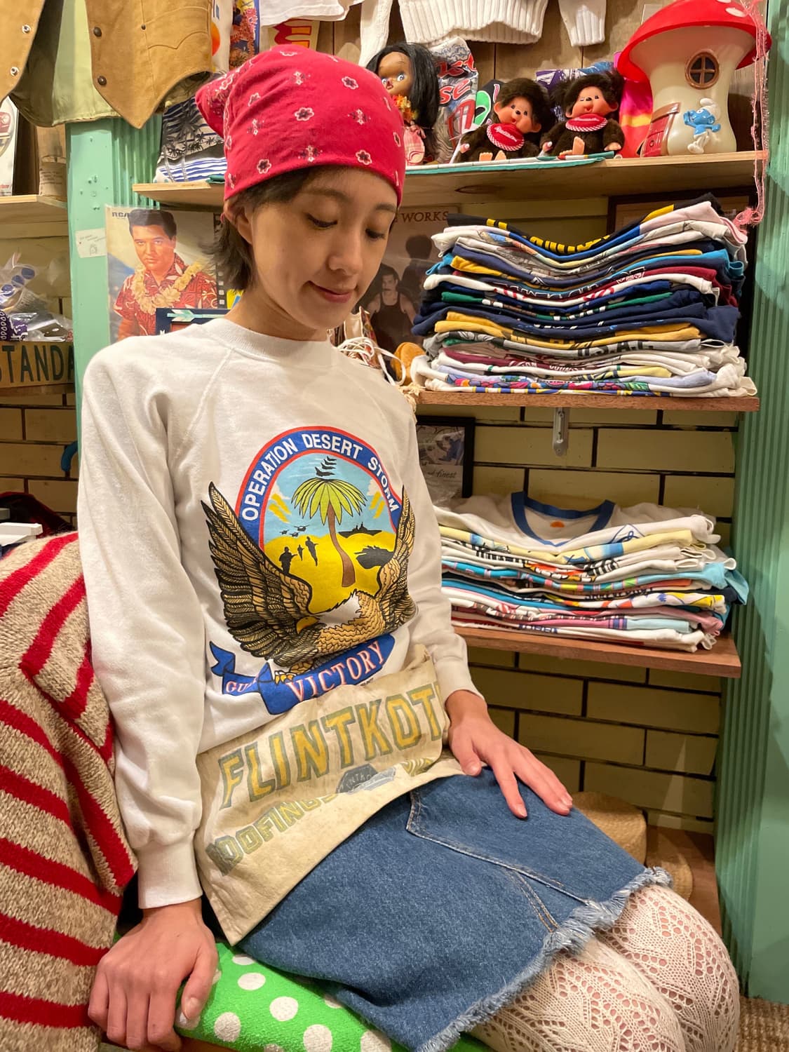 1990's Vintage U.S. Military Sweatshirt 상품이미지1