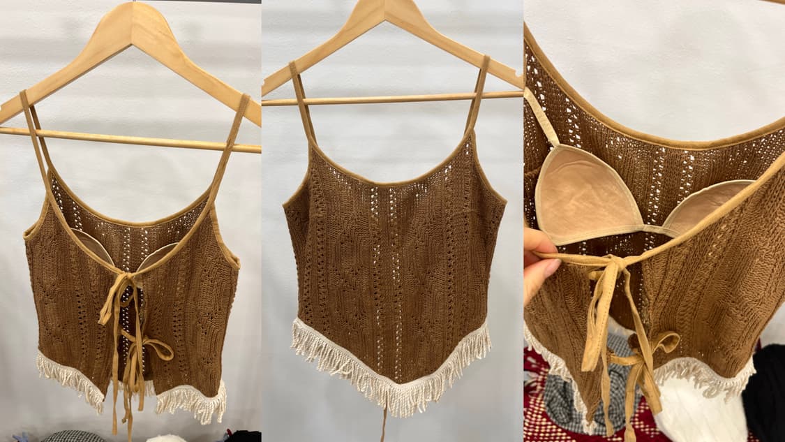 bohem tassel bustier 상품이미지6
