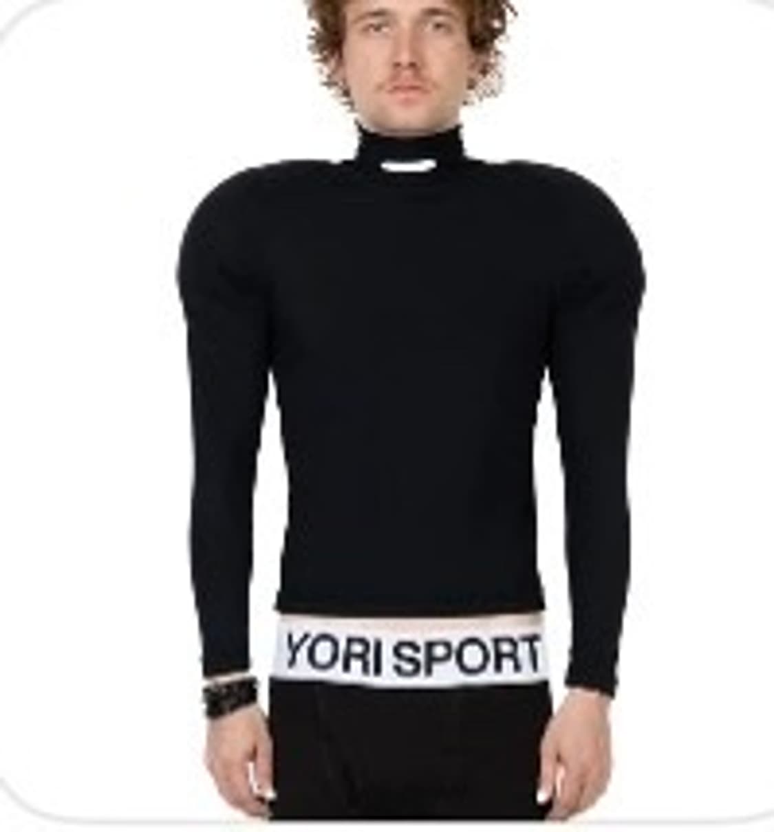 Yori sports 파워숄더 롱슬리브 탑 상품이미지1