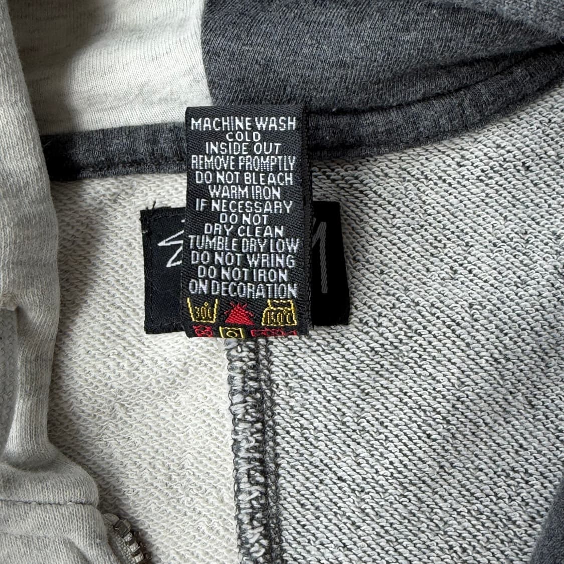 스투시 투톤 후드집업 스플릿 상품이미지6