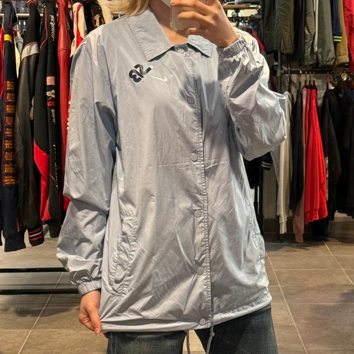 [NO.9] Nike SB 바람막이 아이스 블루 상품이미지3