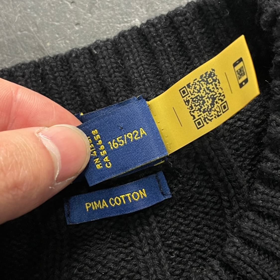 95 폴로 꽈배기 반팔 니트  상품이미지4