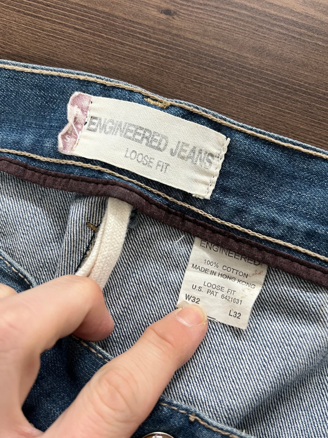 Levis 리바이스 엔지니어드 진스 부츠컷 루즈핏 데님 팬츠 상품이미지6