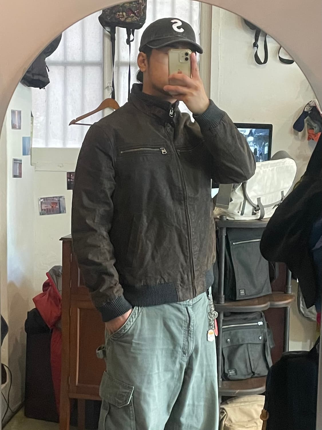 리바이스 가죽 자켓 L 상품이미지2