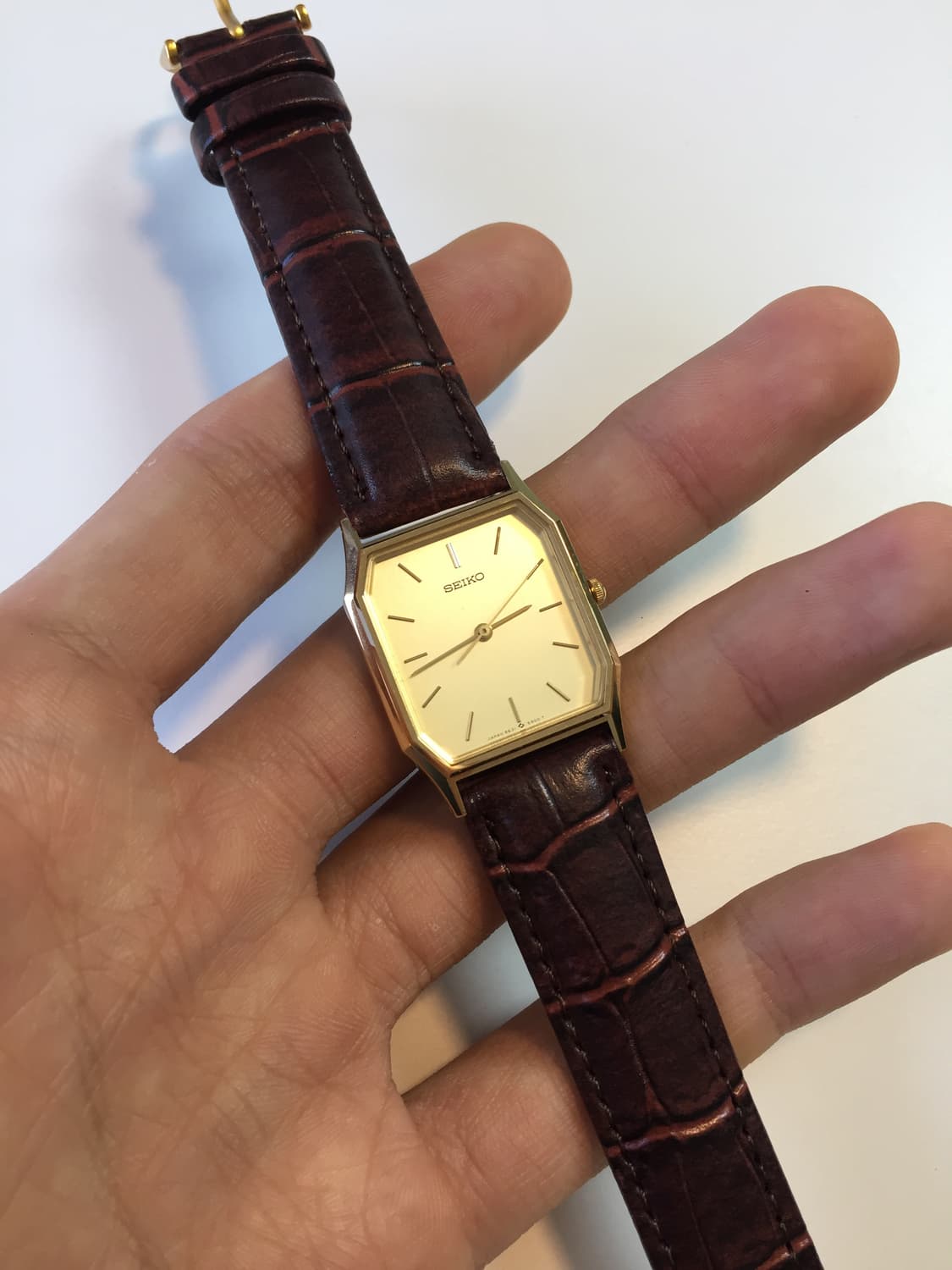 80s seiko gold tank quartz 상품이미지6