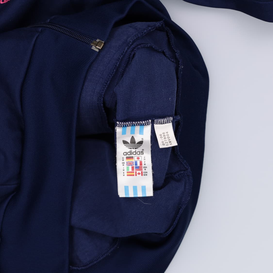 [105] 아디다스 마샬아츠 네이비 트랙탑 집업 져지 N6922 상품이미지5
