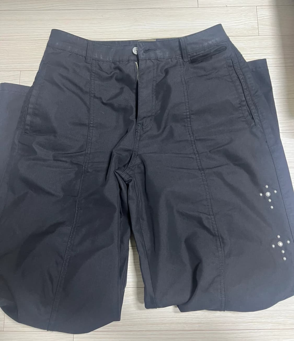 데프가먼츠 STUD 파라슈트 팬츠 S사이즈 상품이미지1