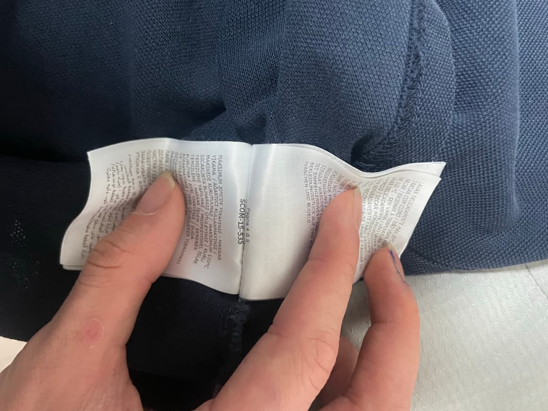 [네이비/M] 몽클레어 카라티 반팔 상품이미지7