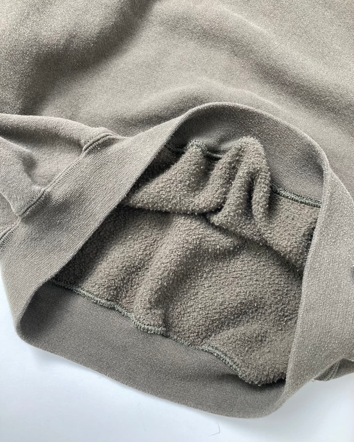 90s Russell Sweatshirt (dark olive) 상품이미지6