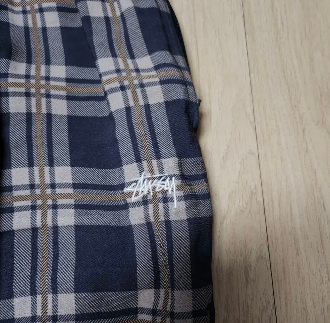 스투시 체크 브라이언 팬츠 M 상품이미지3