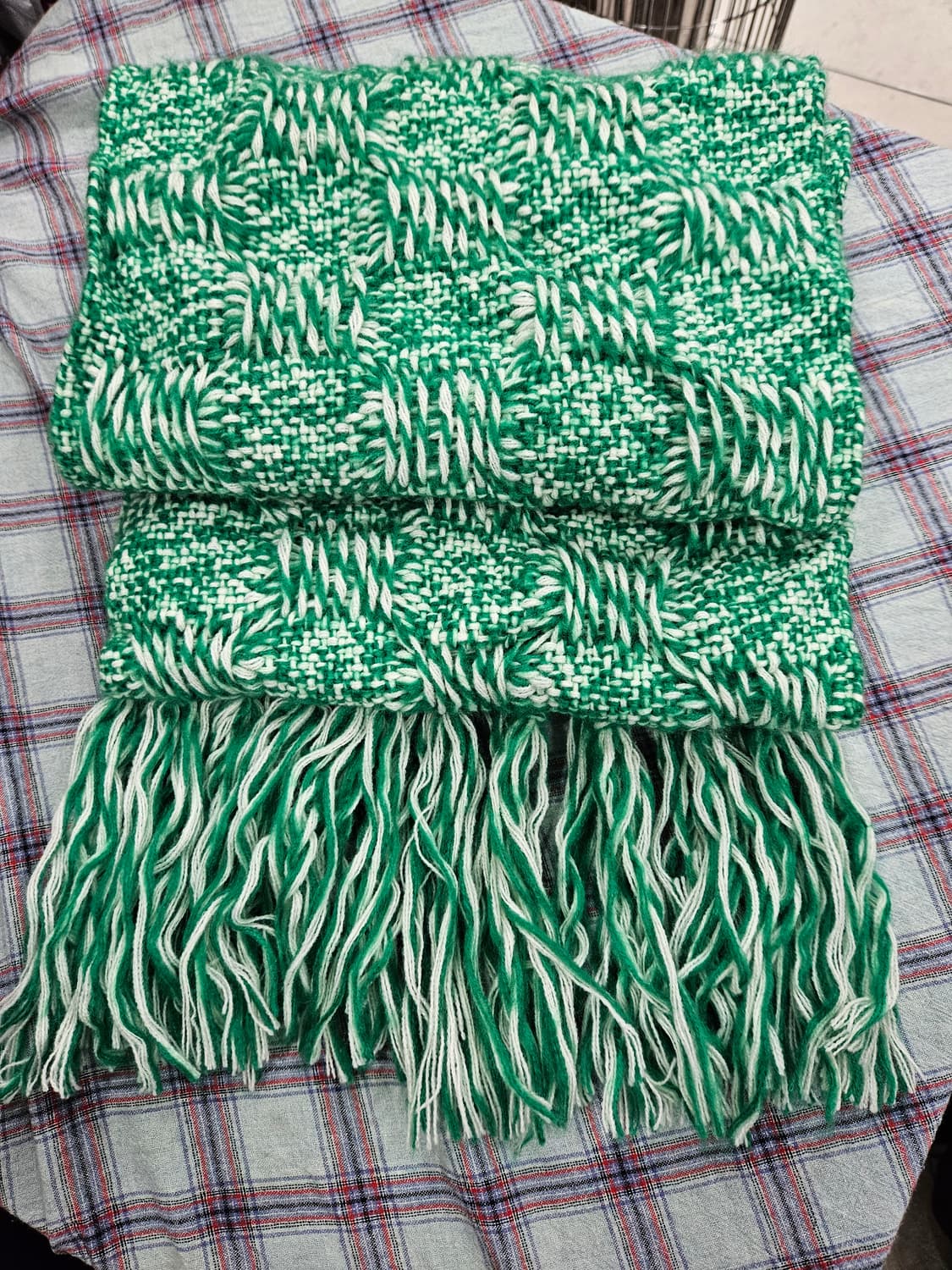 꽈배기 니트 머플러 상품이미지1